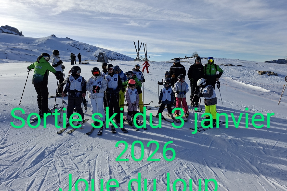 Sortie ski du 3 janvier 2026